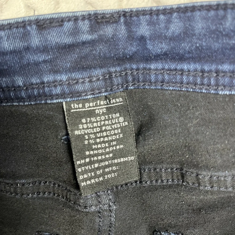 The Perfect Jean NYC Jeans Mens 28x30 Blue Slim Fit Stretch‎ Premium Denim